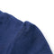 Kindershirt hond in bootprint 92 marineblauw