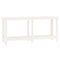 Werkbank 180x50x80 cm massief grenenhout wit