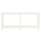 Werkbank 180x50x80 cm massief grenenhout wit