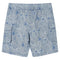 Kindershorts met trekkoord 104 donkerblauw