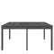 Tuintafel 159,5x82,5x76 cm massief grenenhout grijs