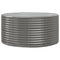 Plantenbak 140x140x68 cm gepoedercoat staal grijs
