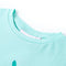 Kindershirt met kleurrijke fruitprint 128 lichtmintkleurig