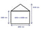 Professionele Partytent PVC 6x10x2,6 mtr in Wit