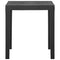 Tuintafel 79x65x72 cm kunststof grijs