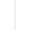Hoofdbord 135 cm metaal wit