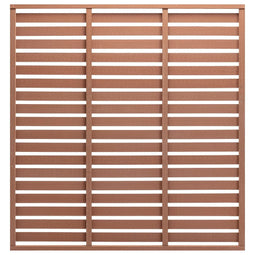 Schuttingpaneel 180x180 cm HKC bruin