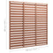 Schuttingpaneel 180x180 cm HKC bruin