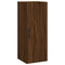 Hangkast 34,5x34x90 cm bruineikenkleurig