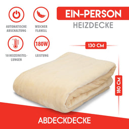 Dekbed (over) verwarmd 180W PES Tweede kans