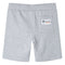 Kindershorts met trekkoord 140 grijs