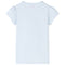Kindershirt cartooncitroenen 92 lichtblauw