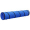 Hondentunnel 40 x 200 cm polyester blauw