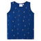 Kindertopje 116 donkerblauw
