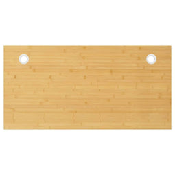 Bureaublad 110x55x1,5 cm bamboe