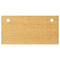 Bureaublad 110x55x1,5 cm bamboe