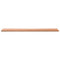 Bureaublad 110x(50-55)x1,5 cm massief beukenhout