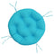 Zitkussen rond 60x11 cm oxford stof turquoise