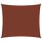 Zonnescherm rechthoekig 2,5x3,5 m oxford stof terracottakleurig