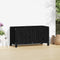 Tuinbox 115x49x60 cm massief grenenhout zwart