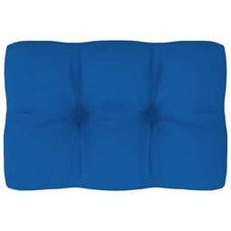 Bankkussen pallet 60x40x10 cm koningsblauw