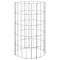 Gabion plantenbak rond verhoogd 30x50 cm gegalvaniseerd staal