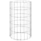 Gabion plantenbak rond verhoogd 30x50 cm gegalvaniseerd staal