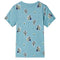 Kindershirt 92 gemleerd lichtgroen