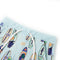 Kindershorts met trekkoord 104 gemleerd zachtblauw