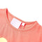 Kindershirt 140 koraalkleurig