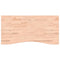 Bureaublad 110x(50-55)x2,5 cm massief beukenhout