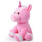 Pluche Eenhoorn 72 cm kleur Roze