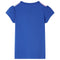 Kindershirt 140 kobaltblauw