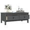 Salontafel 100x50x40 cm massief grenenhout grijs