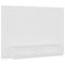 Tv-wandmeubel 120x23,5x90 cm spaanplaat wit