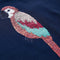 Kindershirt 140 marineblauw