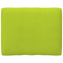 Bankkussen pallet 50x40x12 cm heldergroen