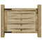 Poort 100x75 cm gempregneerd grenenhout groen