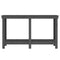 Werkbank 140x50x80 cm massief grenenhout grijs