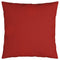 Sierkussens 4 st 60x60 cm stof rood