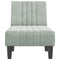 Chaise longue fluweel lichtgrijs