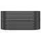 Plantenbak 152x80x68 cm gepoedercoat staal antracietkleurig