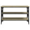 Tv-meubel 80x40x50 cm bewerkt hout sonoma eikenkleurig