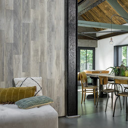WallArt Planken hout-look schuurhout eiken whitewash