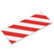 Muurbeschermers 6 st 50x20x2 cm EVA-schuim rood en wit