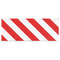 Muurbeschermers 6 st 50x20x2 cm EVA-schuim rood en wit