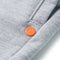 Kindershorts met trekkoord 116 grijs