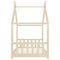 Kinderbedframe massief grenenhout 80x160 cm