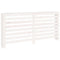 Radiatorombouw 169x19x84 cm massief grenenhout wit