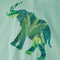 Kindershirt 140 lichtkakikleurig